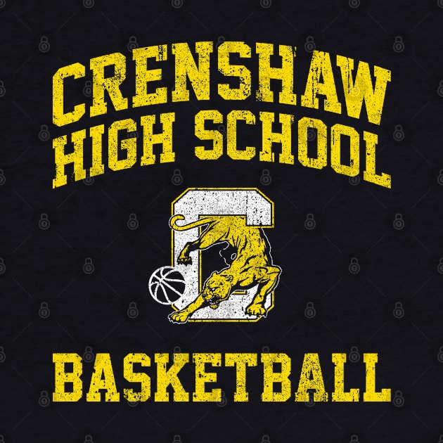 Crenshaw High School Cougars Basketball by huckblade